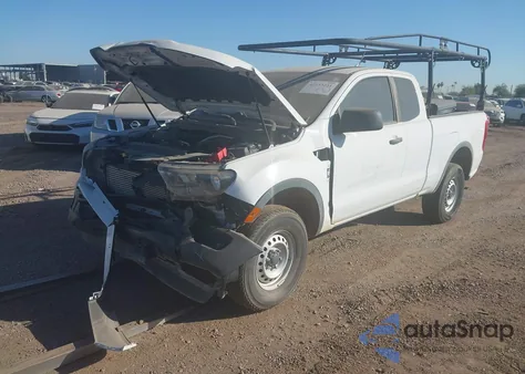 2021 Ford Ranger Xl z USA, uszkodzony, nr VIN 1FTER1EH8MLD70388